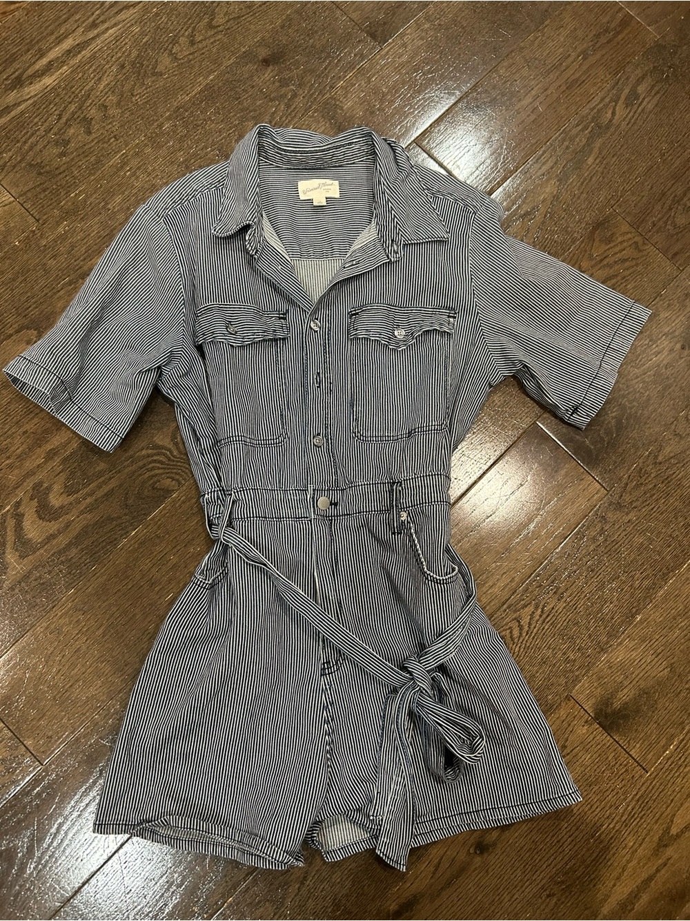 Denim Romper